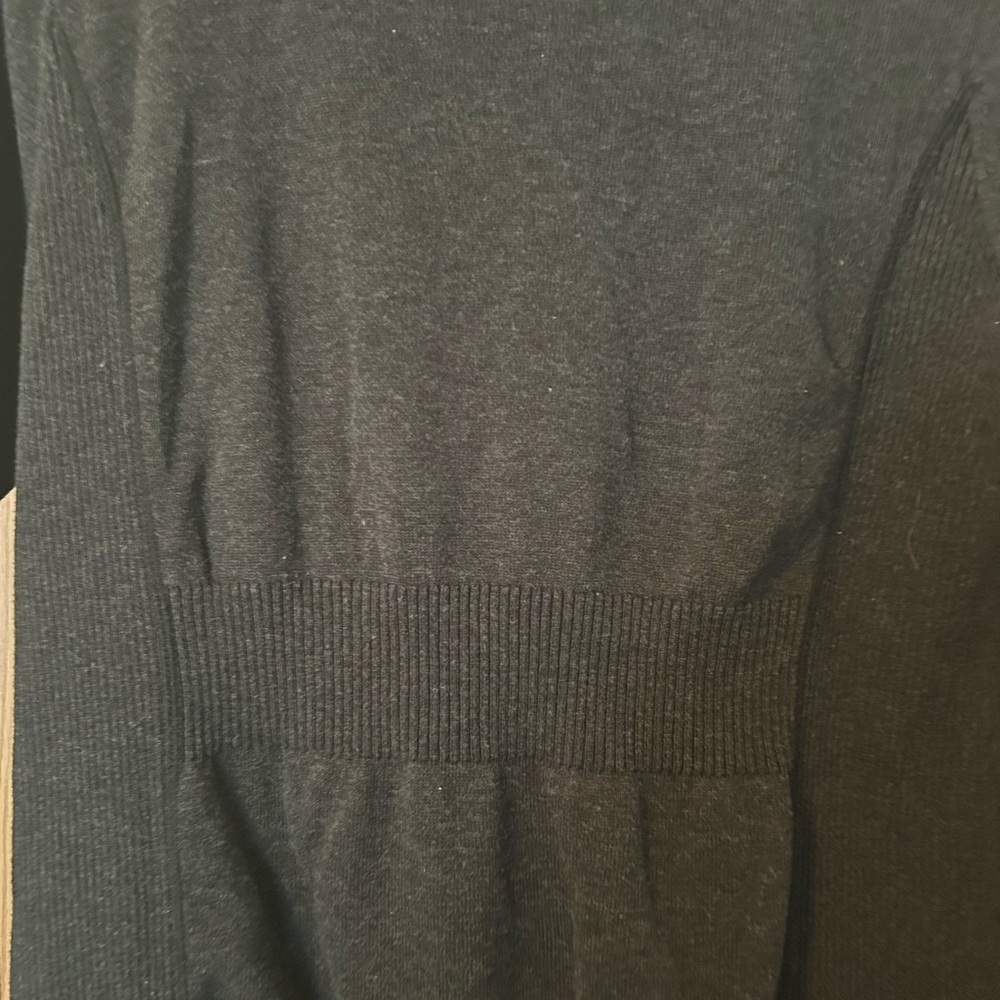 Cache Black Ribbed Collar Jacket XL - Picture 11 of 14